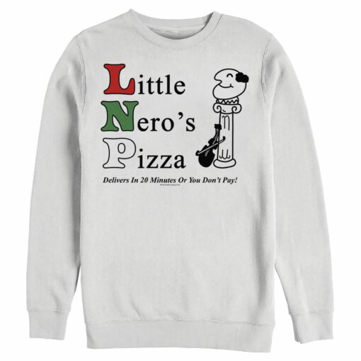 Men_s Home Alone Little Nero’s Pizza Sweatshirt