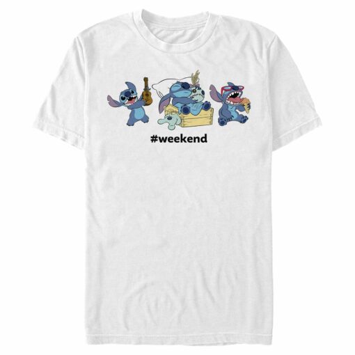 Men_s Lilo & Stitch Weekend Party Time T-Shirt