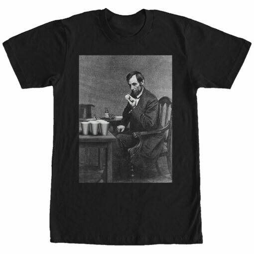 Men_s Lost Gods Abe Lincoln Pong T-Shirt