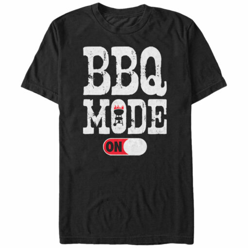 Men_s Lost Gods BBQ Mode On T-Shirt