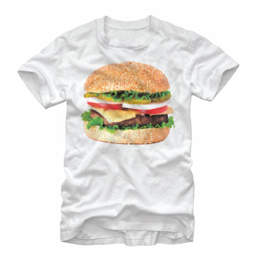 Men_s Lost Gods Cheeseburger Love T-Shirt