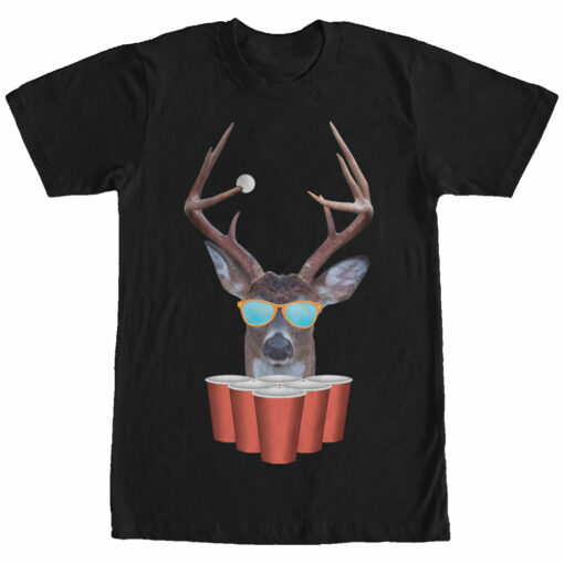 Men_s Lost Gods Deer Pong T-Shirt