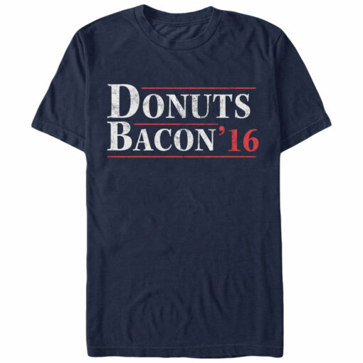 Men_s Lost Gods Donuts and Bacon 2016 T-Shirt