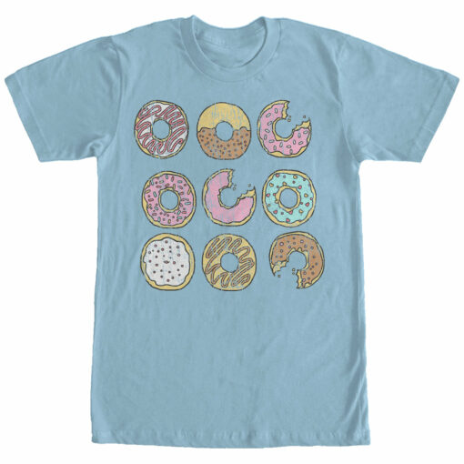 Men_s Lost Gods Doughnut Cartoon T-Shirt