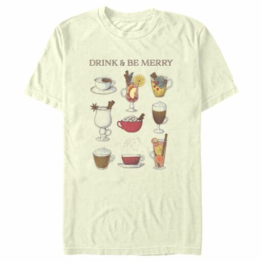 Men_s Lost Gods Drink and Be Merry T-Shirt