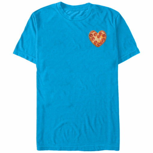 Men_s Lost Gods Heart-Shaped Pizza T-Shirt