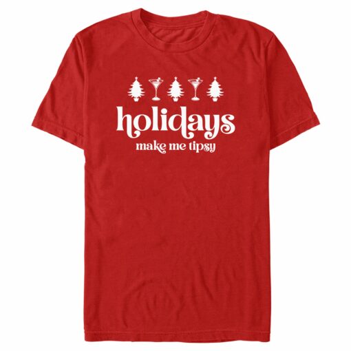 Men_s Lost Gods Holidays Make Me Tipsy T-Shirt