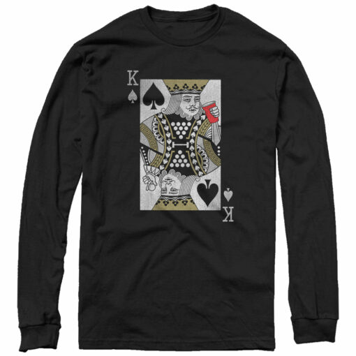 Men_s Lost Gods King of Pong Long Sleeve Shirt