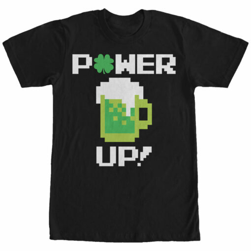 Men_s Lost Gods Power Up Beer T-Shirt