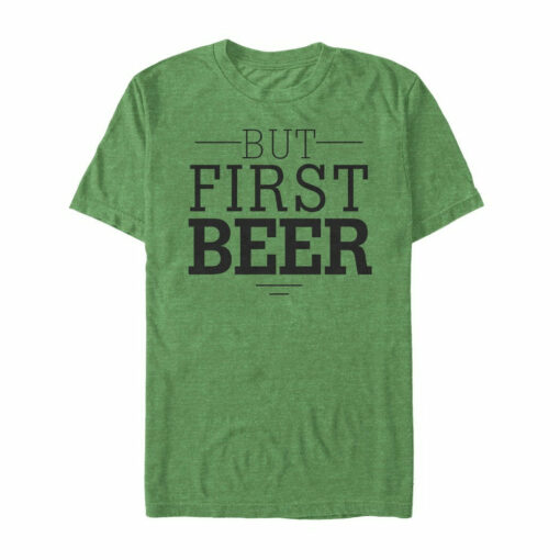 Men_s Lost Gods St. Patrick_s Day First Beer T-Shirt