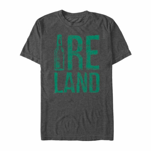 Men_s Lost Gods St. Patrick_s Day Ireland Bottle T-Shirt