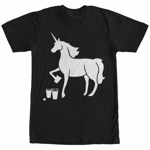 Men_s Lost Gods Unicorn Pong T-Shirt