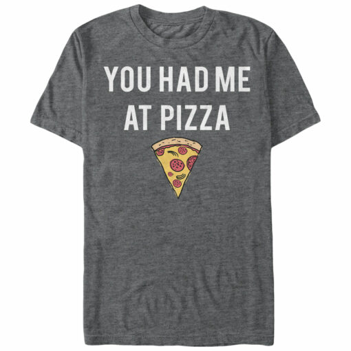 Men_s Lost Gods You Had Me at Pizza T-Shirt