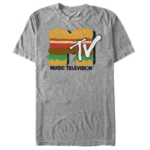 Men_s MTV Cheeseburger Logo T-Shirt