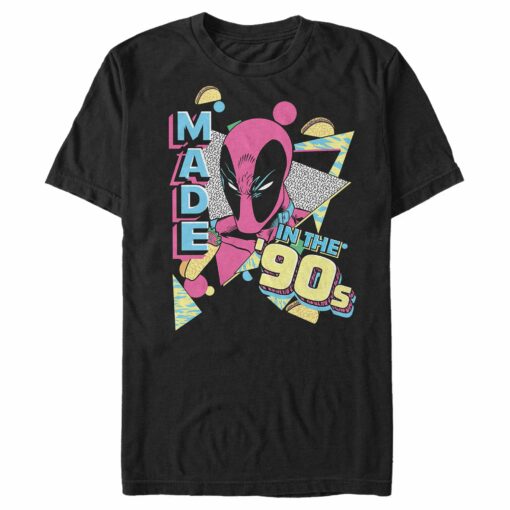 Men_s Marvel Deadpool Made in the 90’s T-Shirt