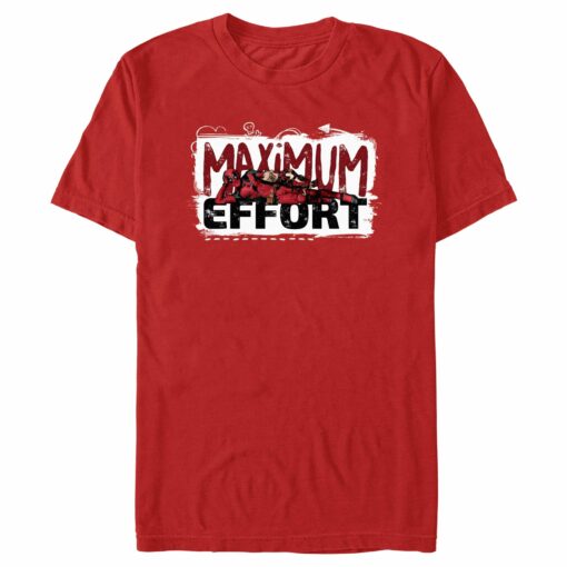 Men_s Marvel Deadpool & Wolverine Maximum Effort T-Shirt