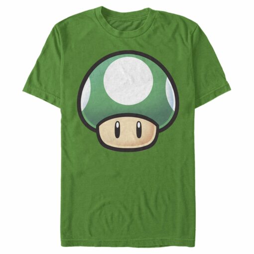 Men_s Nintendo 1-Up Mushroom Portrait T-Shirt