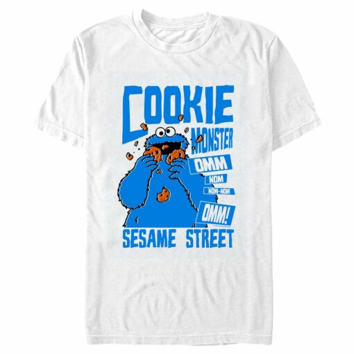 Men_s Sesame Street Cookie Monster Sounds T-Shirt