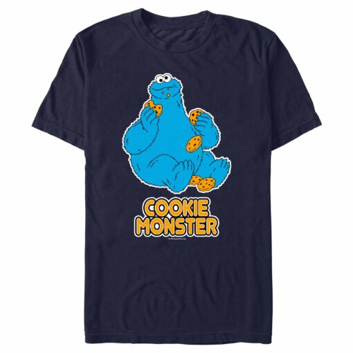 Men_s Sesame Street Cookie Monster T-Shirt