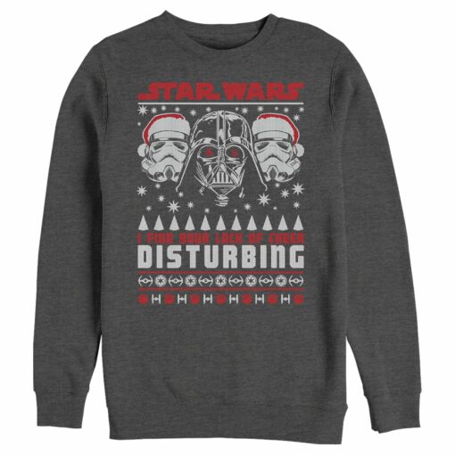 Men_s Star Wars Lack of Cheer Ugly Christmas Sweater Sweatshirt