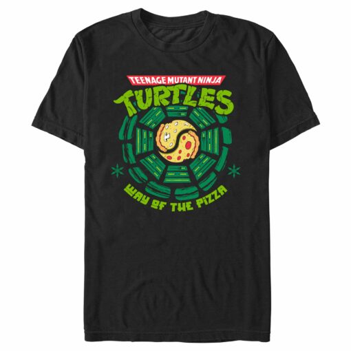 Men_s Teenage Mutant Ninja Turtles Way of the Pizza Shell T-Shirt