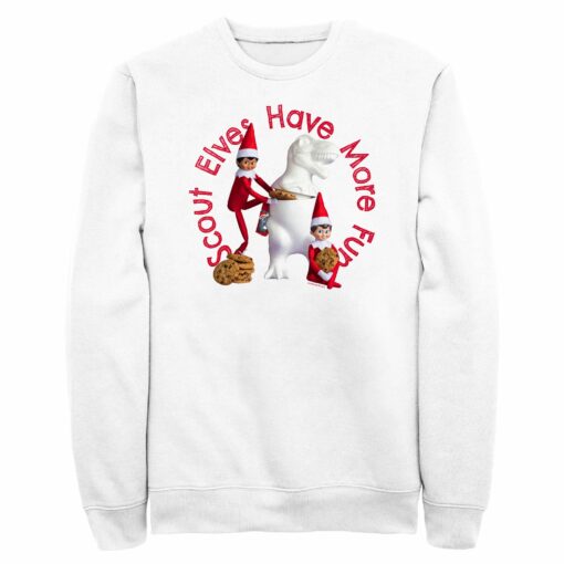 Men_s The Elf on the Shelf Scout Elves Fun Sweatshirt