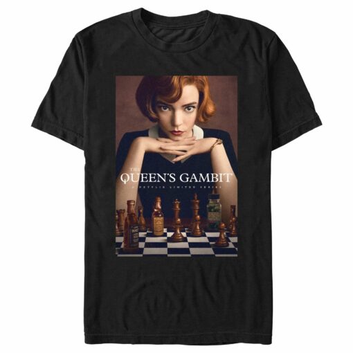 Men_s The Queen_s Gambit Beth Harmon Poster T-Shirt