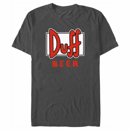 Men_s The Simpsons Duff Beer Logo T-Shirt