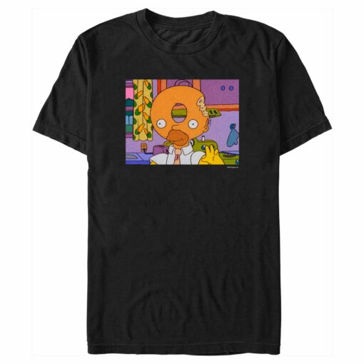 Men_s The Simpsons Homer Donut Head T-Shirt