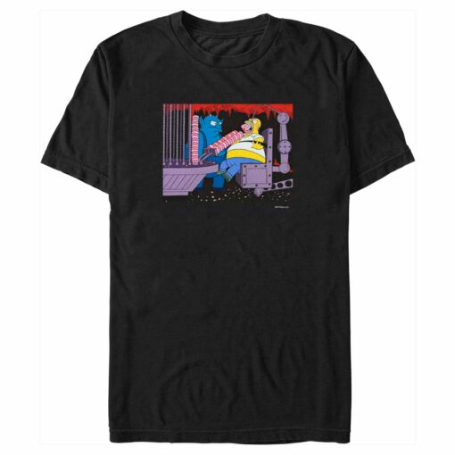 Men_s The Simpsons Homer and the Devil T-Shirt