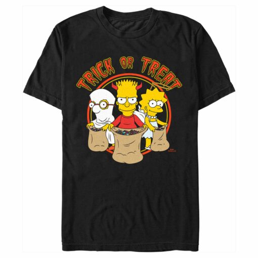 Men_s The Simpsons Trick-or-Treat Trio T-Shirt