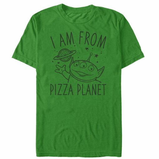 Men_s Toy Story Come in Peace from Pizza Planet T-Shirt