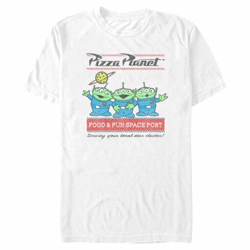 Men_s Toy Story Pizza Planet Aliens T-Shirt