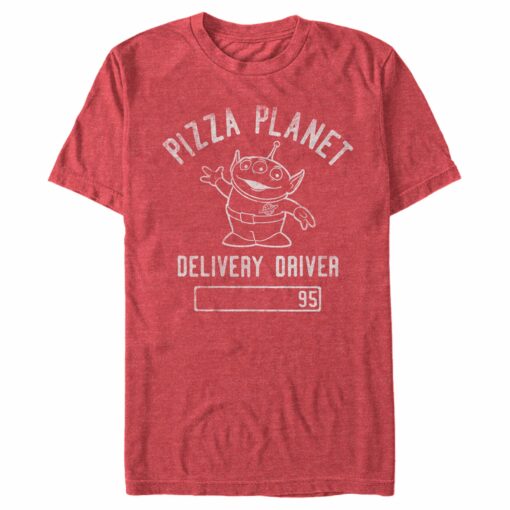 Men_s Toy Story Pizza Planet Delivery Driver Alien T-Shirt