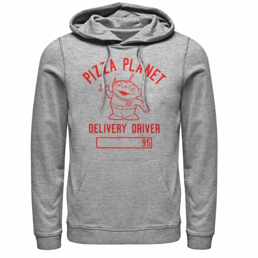 Men_s Toy Story Pizza Planet Delivery Driver Pull Over Hoodie