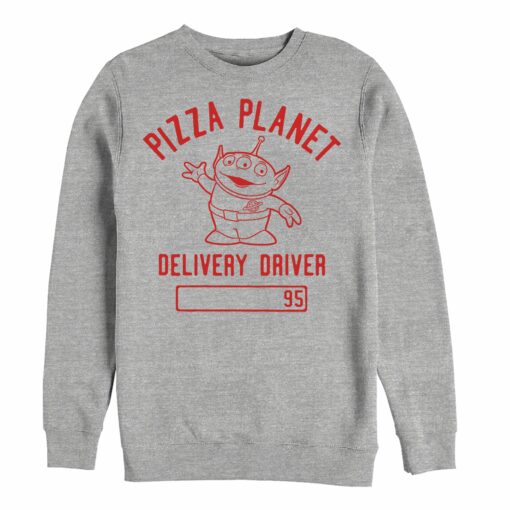 Men_s Toy Story Pizza Planet Delivery Driver Sweatshirt