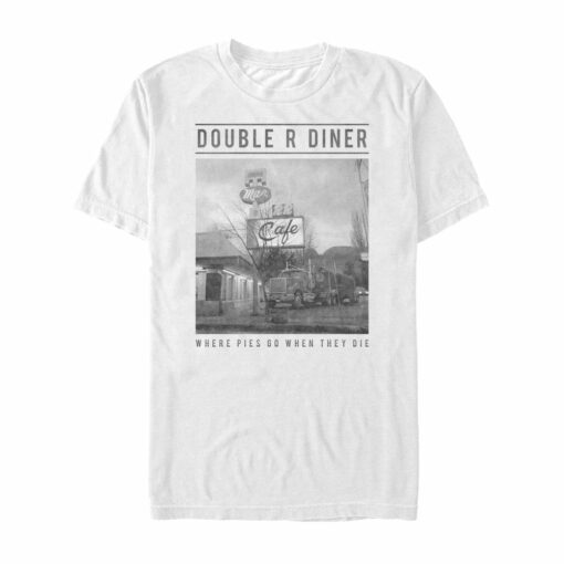 Men_s Twin Peaks Double R Diner Pie Heaven T-Shirt