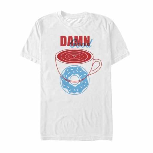 Men_s Twin Peaks Good Coffee and Donut T-Shirt