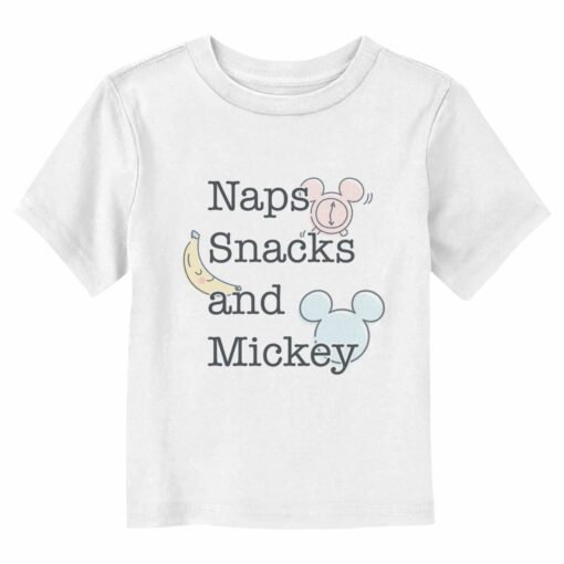 Toddler_s Mickey & Friends Naps Snacks Mice T-Shirt