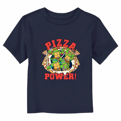 Toddler_s Teenage Mutant Ninja Turtles Pizza Power Brothers T-Shirt