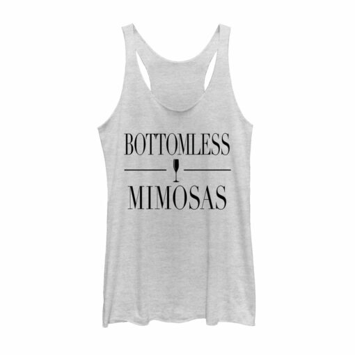 Women_s CHIN UP Bottomless Mimosas Racerback Tank Top