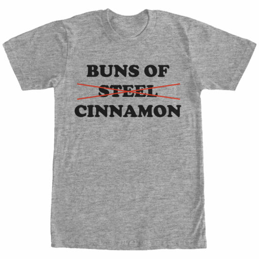 Women_s CHIN UP Buns of Cinnamon Boyfriend Tee