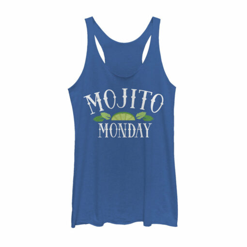 Women_s CHIN UP Mojito Monday Racerback Tank Top