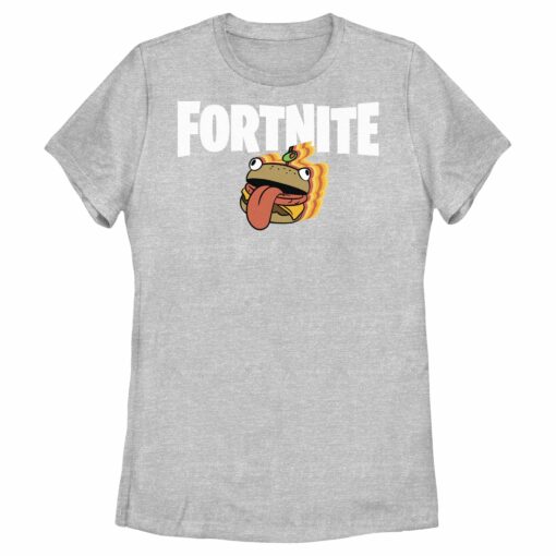 Women_s Fortnite Durr Burger Logo T-Shirt