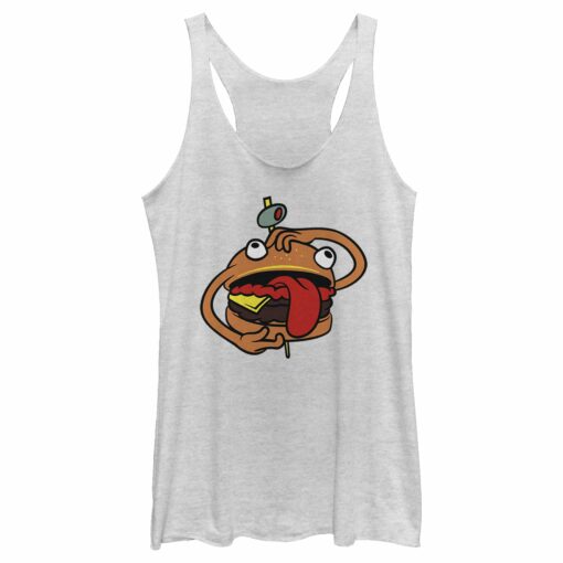 Women_s Fortnite Durr Burger Racerback Tank Top