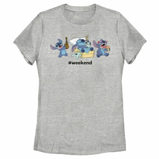 Women_s Lilo & Stitch Weekend Party Time T-Shirt