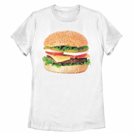 Women_s Lost Gods Cheeseburger Love T-Shirt