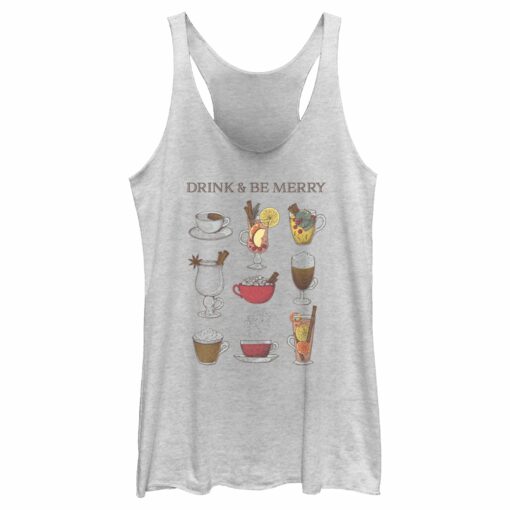 Women_s Lost Gods Drink and Be Merry Racerback Tank Top