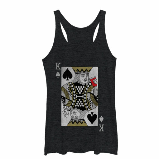 Women_s Lost Gods King of Pong Racerback Tank Top