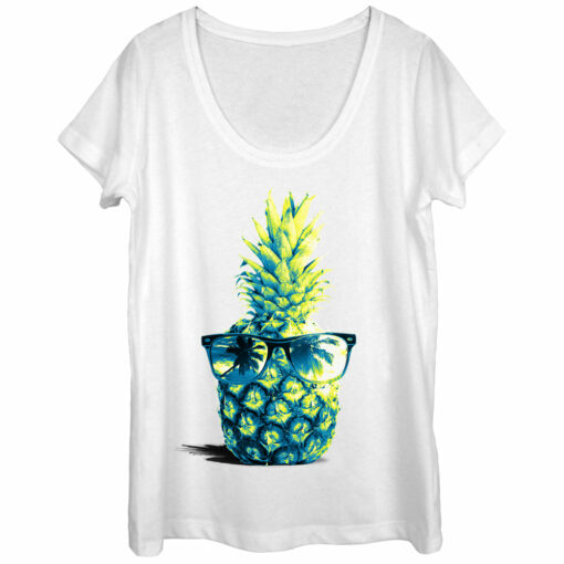 Women_s Lost Gods Pineapple Sunglasses Scoop Neck